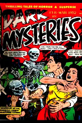 Dark Mysteries #5: Golden Age Horror-Suspense Comic 1952 poster