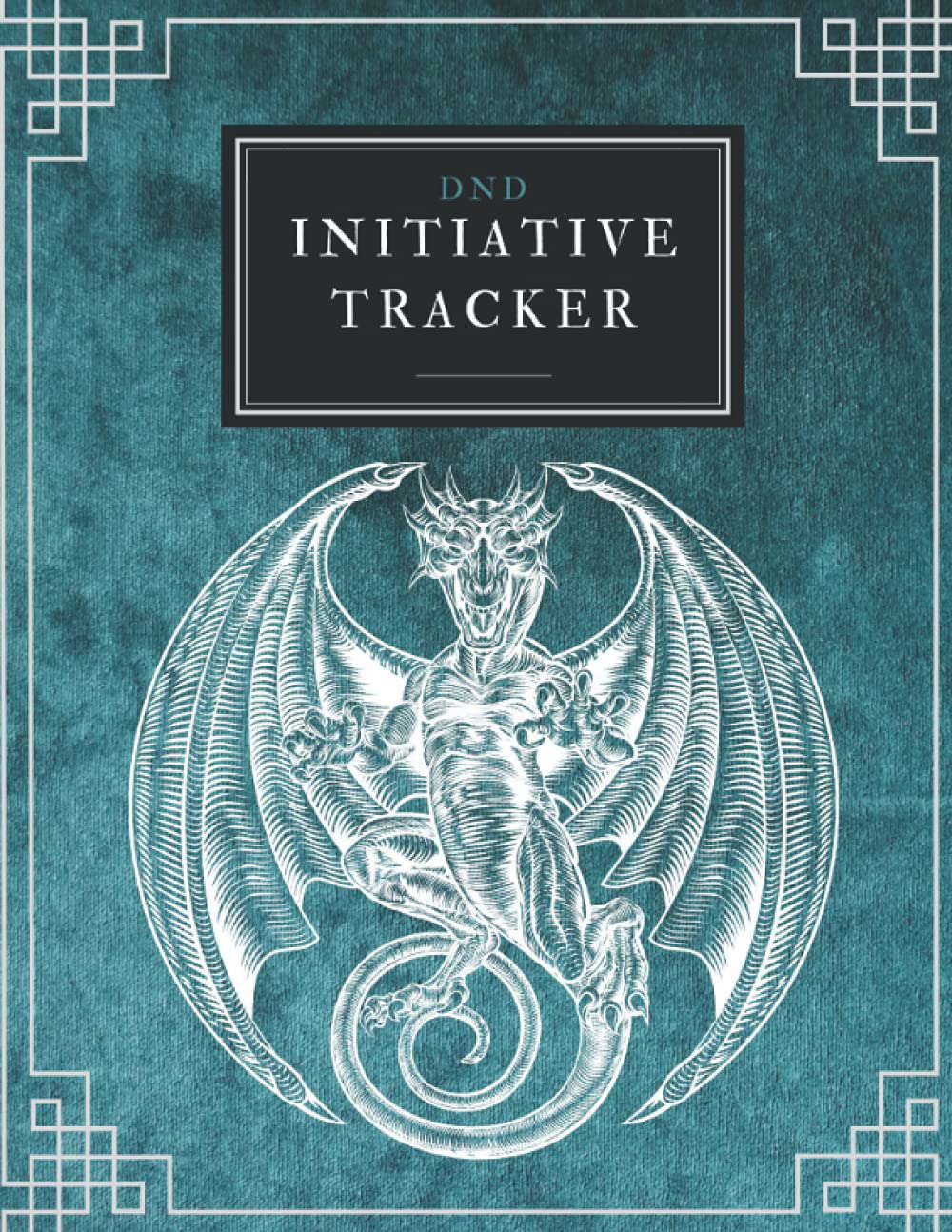 DND Initiative Tracker: (200 pages) RPG Encounter Combat Tracker poster
