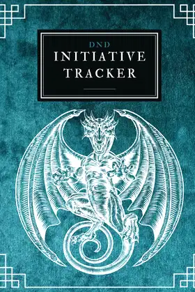 DND Initiative Tracker: (200 pages) RPG Encounter Combat Tracker poster