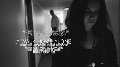 A Walk Home Alone (2017) horror short poster