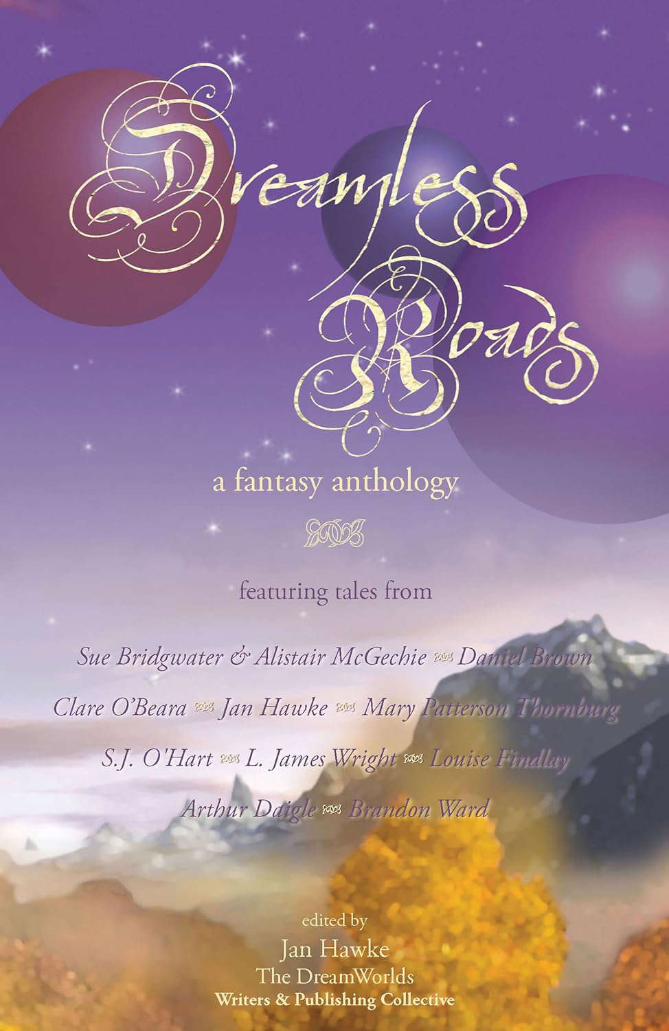 Dreamless Roads: a fantasy anthology poster
