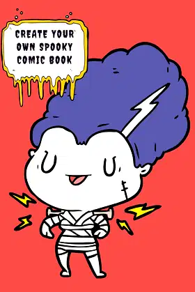 Create Your Own Spooky Comic poster