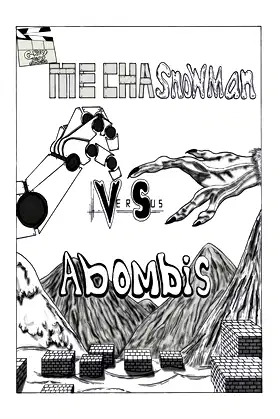 Mecha Snow-Man vs. Abombis poster
