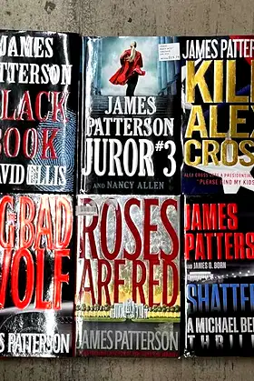 James Patterson Thriller Novel Collection 14 Book Set poster