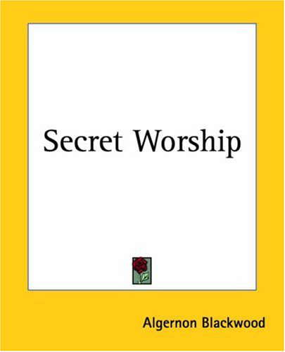 Secret Worship poster