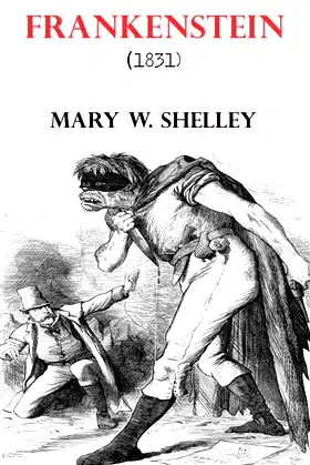 Frankenstein Mary Shelley Hardcover poster