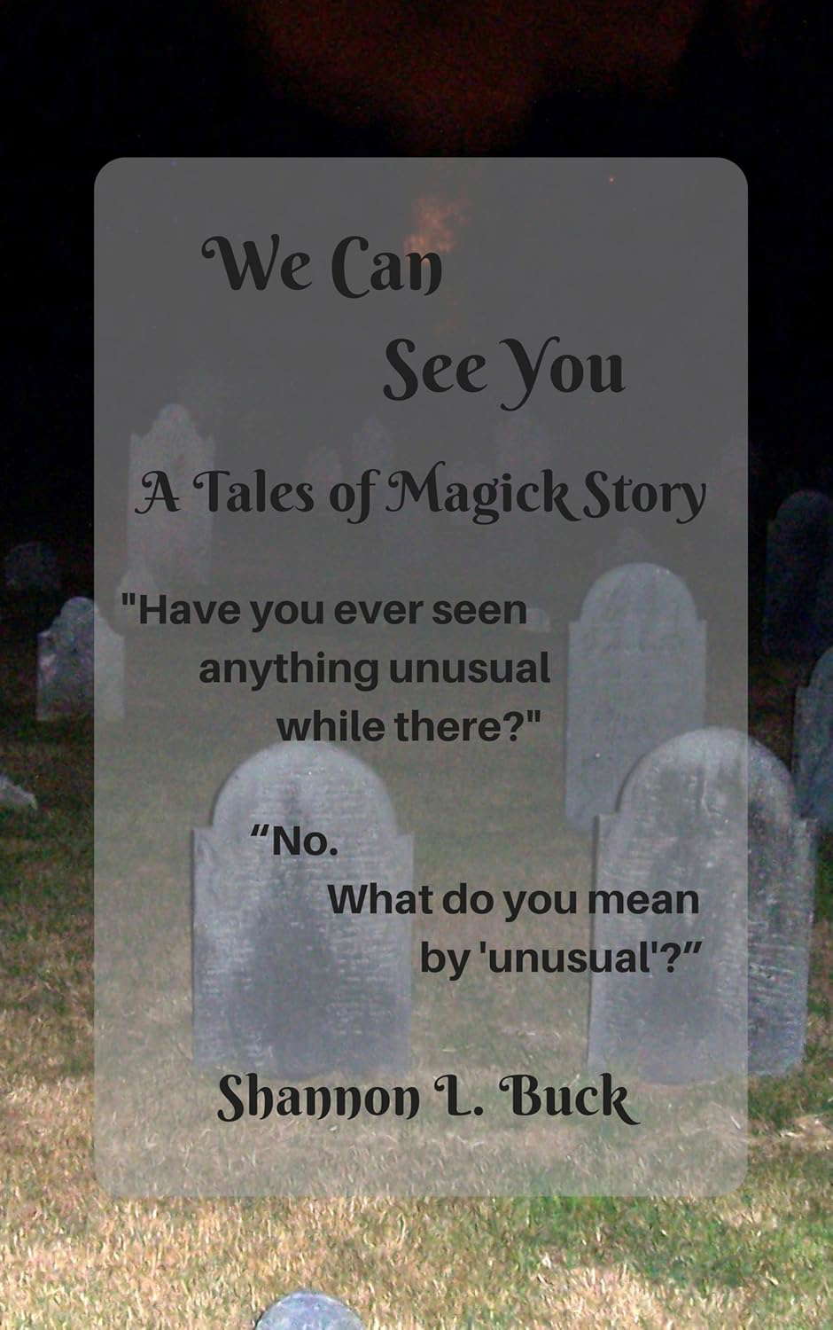 We Can See You (Tales of Magick) poster