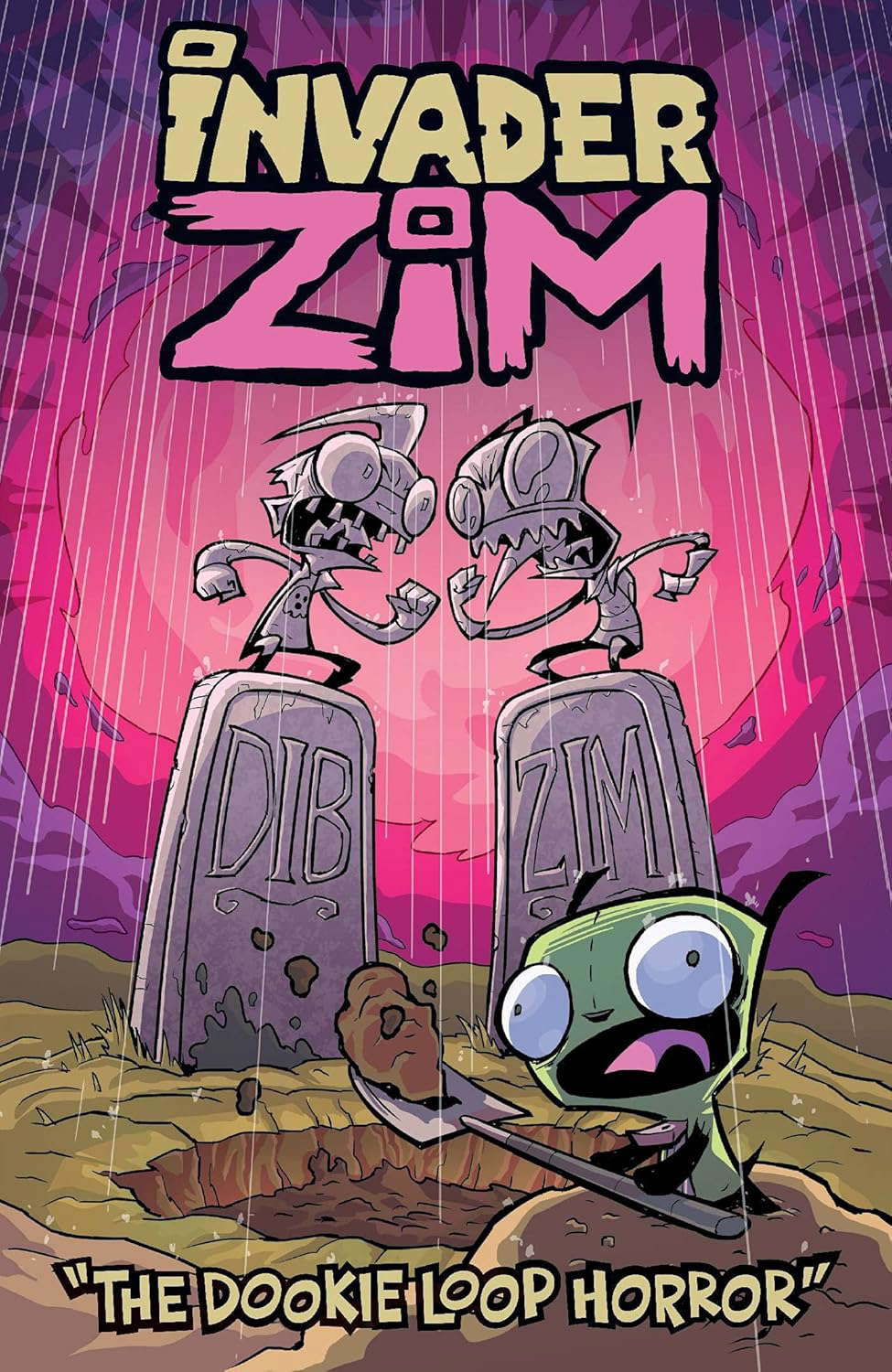 INVADER ZIM DOOKIE LOOP HORROR ONESHOT CVR A ALEXOVICH poster