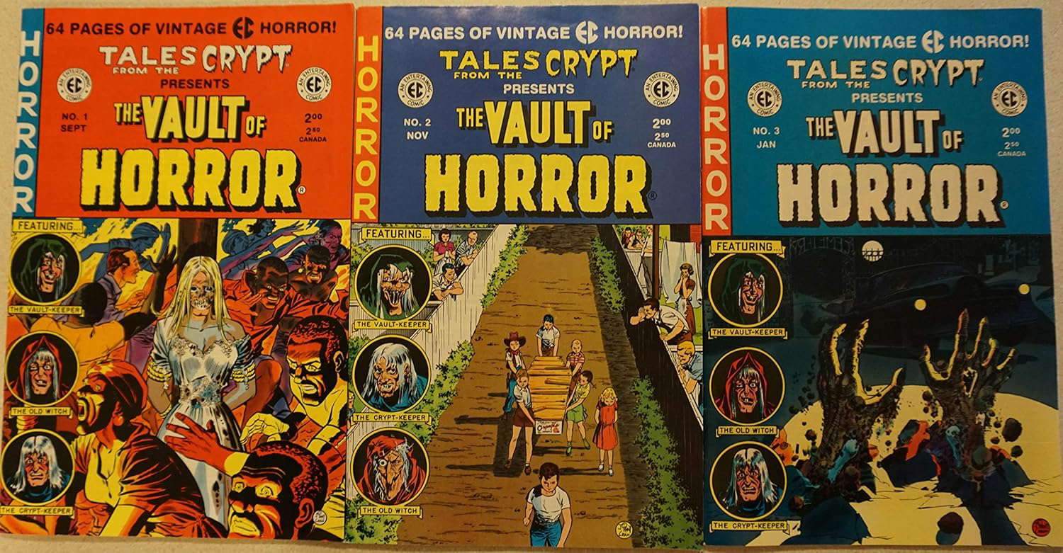 TALES FROM THE CRYPT PRESENTS THE VAULT OF HORROR 1,2 & 3 poster
