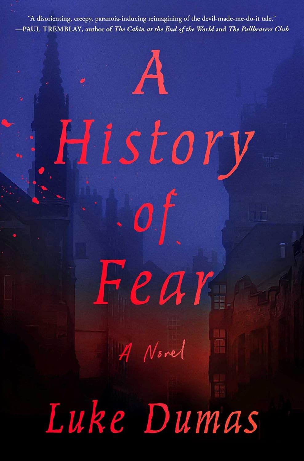 A History of Fear: A Novel poster