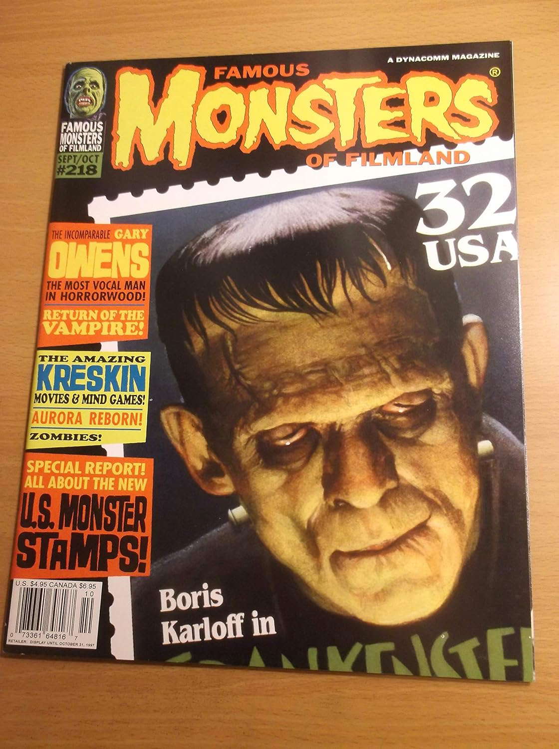 Famous Monsters 218 September 1997 (Famous Monsters of Filmland) poster