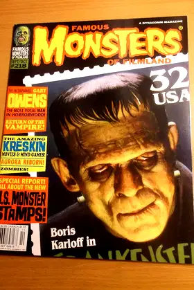 Famous Monsters 218 September 1997 (Famous Monsters of Filmland) poster