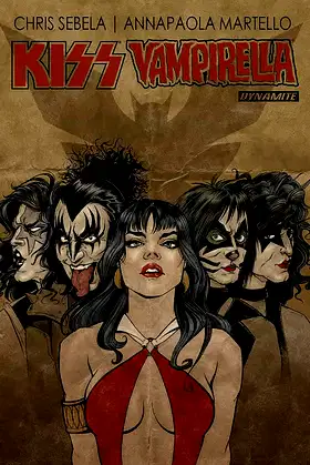 Kiss/Vampirella TP poster