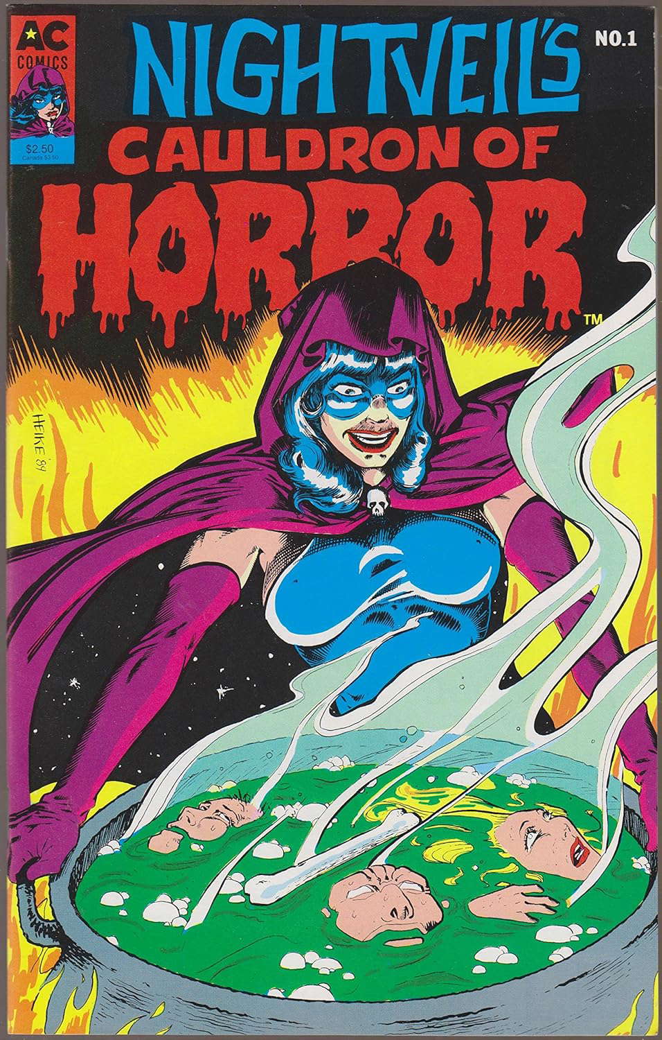 Nightveil's Cauldron of Horror No. 1 poster