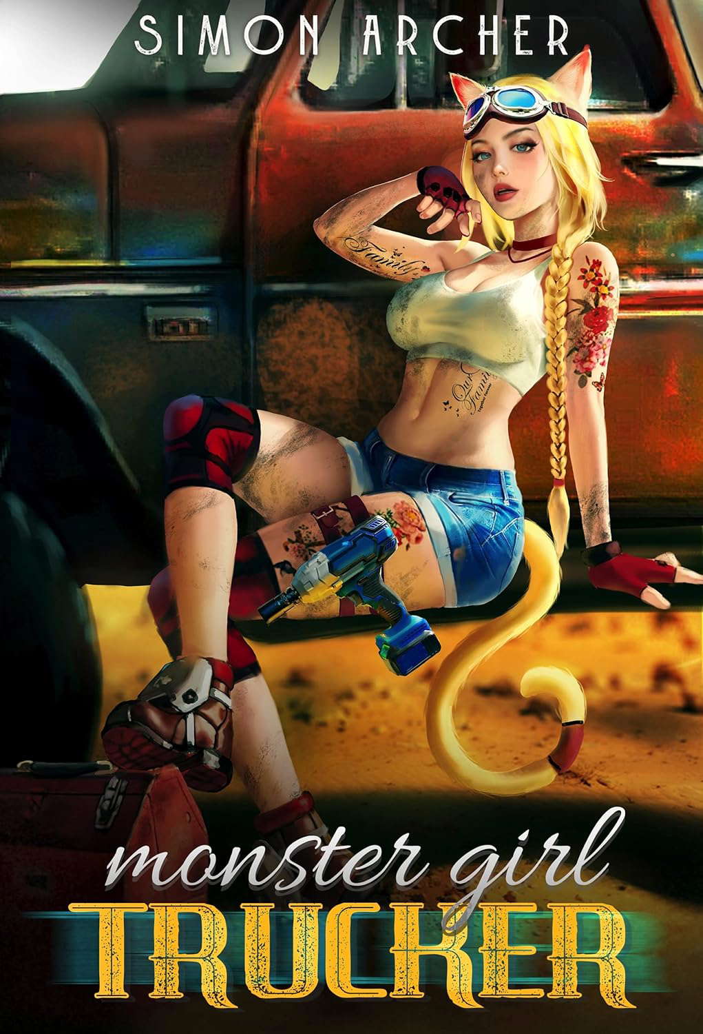 Monster Girl Trucker: An On-The-Road Portal Harem Adventure poster