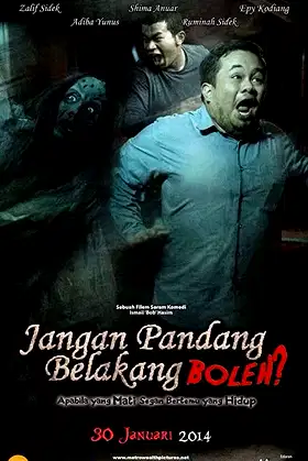 Jangan Pandang Belakang Boleh poster
