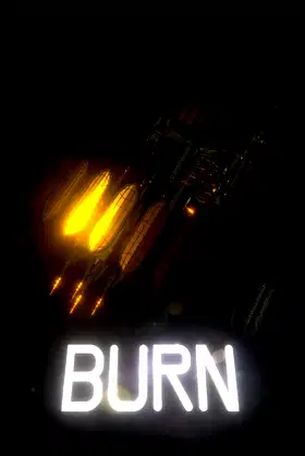 BURN poster