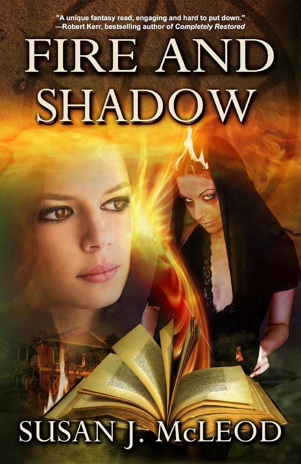 Fire and Shadow (A Lily Evans Mystery Book 2) poster
