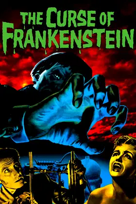 The Curse of Frankenstein poster