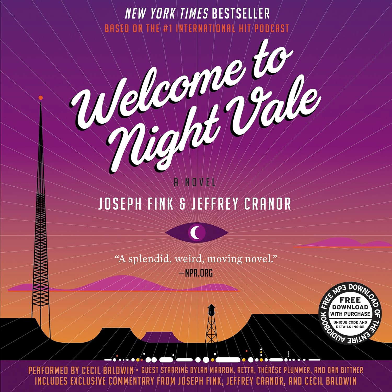 Welcome to Night Vale Vinyl Edition + MP3: A Novel poster