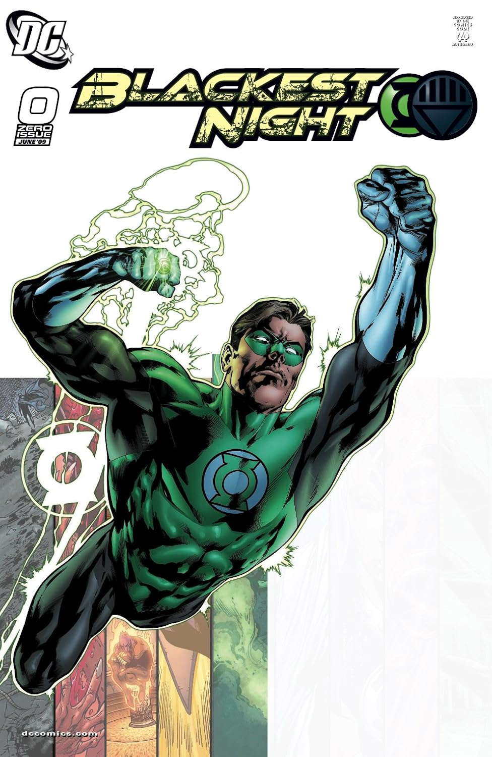 Blackest Night #0 poster