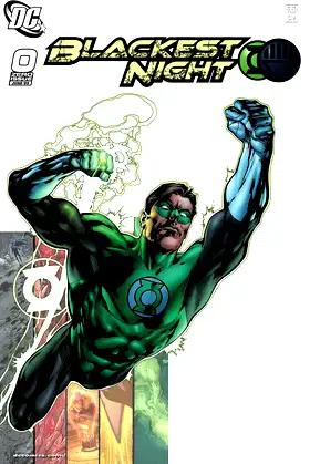Blackest Night #0 poster