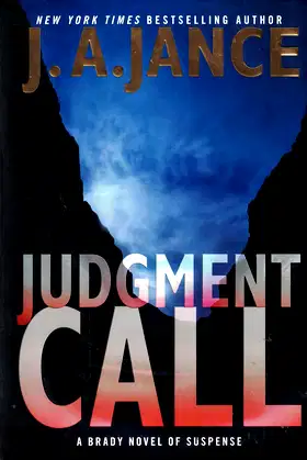 Judgment Call: A Brady Novel of Suspense (Joanna Brady Mysteries, 15) poster