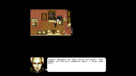 Lucius Demake screenshot 2