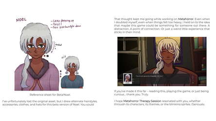 Metahorror Therapy Session: Hintbook & Lorebook screenshot 1