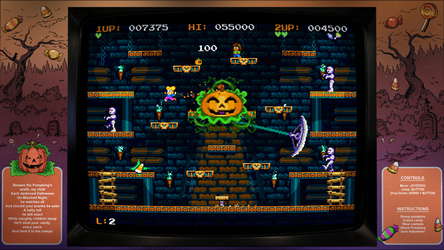 Digital Eclipse Arcade: Candy Creeps screenshot 4