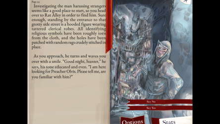 The Hunter's Journals - Wight Chapel Dreams screenshot 2