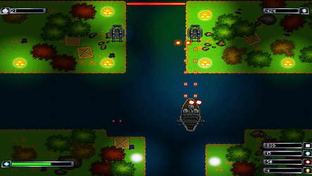 Warships On The Halloween Night screenshot 3