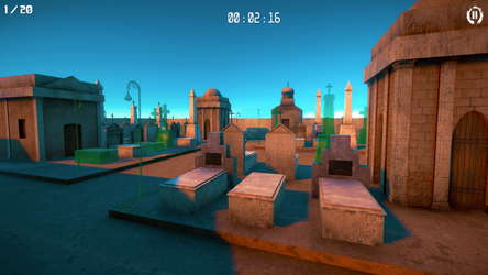 3D PUZZLE - Colonial Graveyard screenshot 2