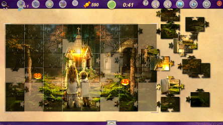 Sweet Holiday Jigsaws: Trick or Treat screenshot 6