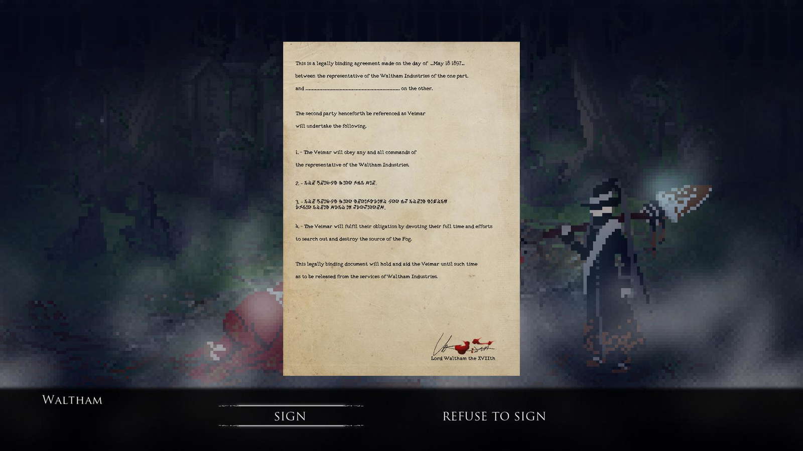 Skautfold: Shrouded in Sanity screenshot