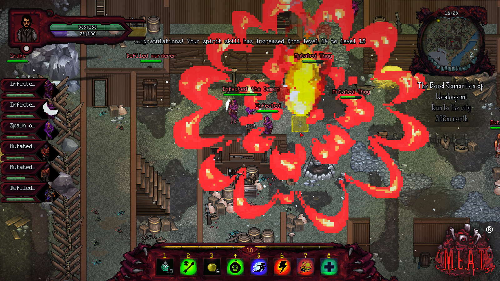 M.E.A.T. RPG screenshot