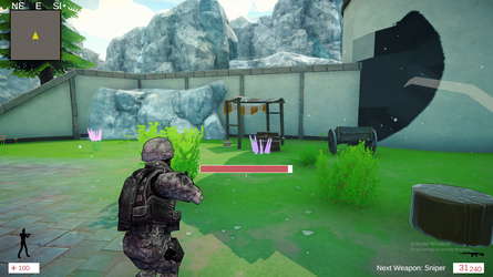 Wizards Vs Soldiers And Robots screenshot 1