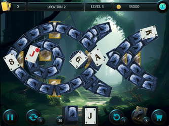Mystery Solitaire. The Black Raven 6 screenshot 2
