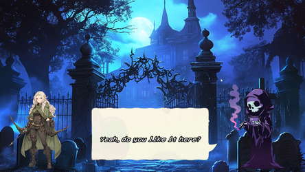 Monsters in the Moonlight: Tetris screenshot 5