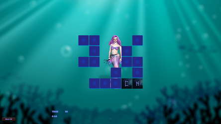 Memory Puzzle - Mystery Mermaids screenshot 1