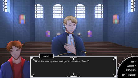 Forgive My Sins & Desires, Father - Boys Love (BL) Visual Novel screenshot 2