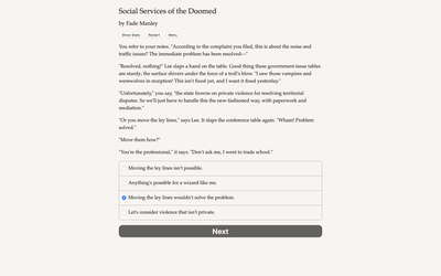 Social Services of the Doomed screenshot 3