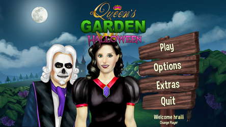 Queen's Garden: Halloween screenshot 1