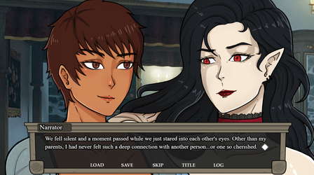 Carpe Noctem - Yuri Visual Novel screenshot 5