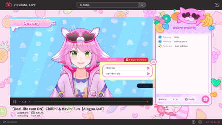 My Fav Chill Streamer Dies a Million Times｜ゆるゆる生配信する推しは100万回死ぬ screenshot 1