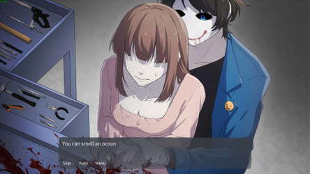Bloody Painter Dating Sim screenshot 3