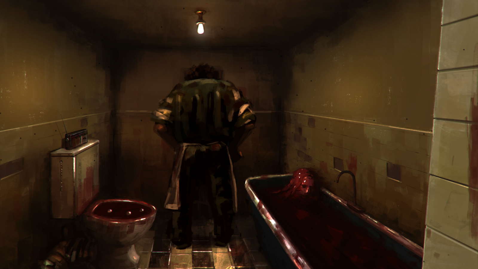 Now You See - A Hand Painted Horror Adventure screenshot