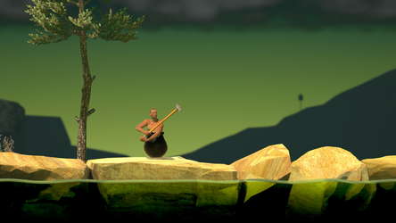 Getting Over It with Bennett Foddy screenshot 1