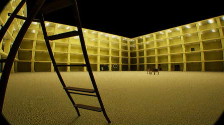 Running Through Backrooms screenshot 1