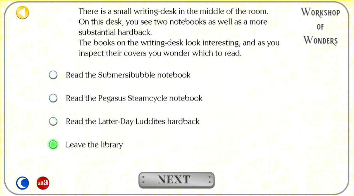 Victoriana - Steampunk Text Adventure screenshot